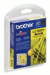 LC1000Y Картридж Brother DCP130C/330С, MFC-240C/5460CN Yellow, 400 pages (5%)