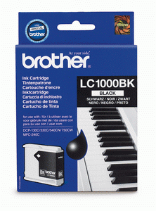 LC1000BK Картридж Brother DCP130C/330С, MFC-240C/5460CN Black, 500 pages (5% coverage)